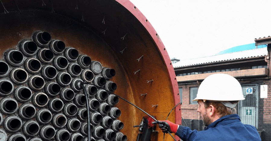Tube Inspection - Internal Rotary Inspection System (IRIS)